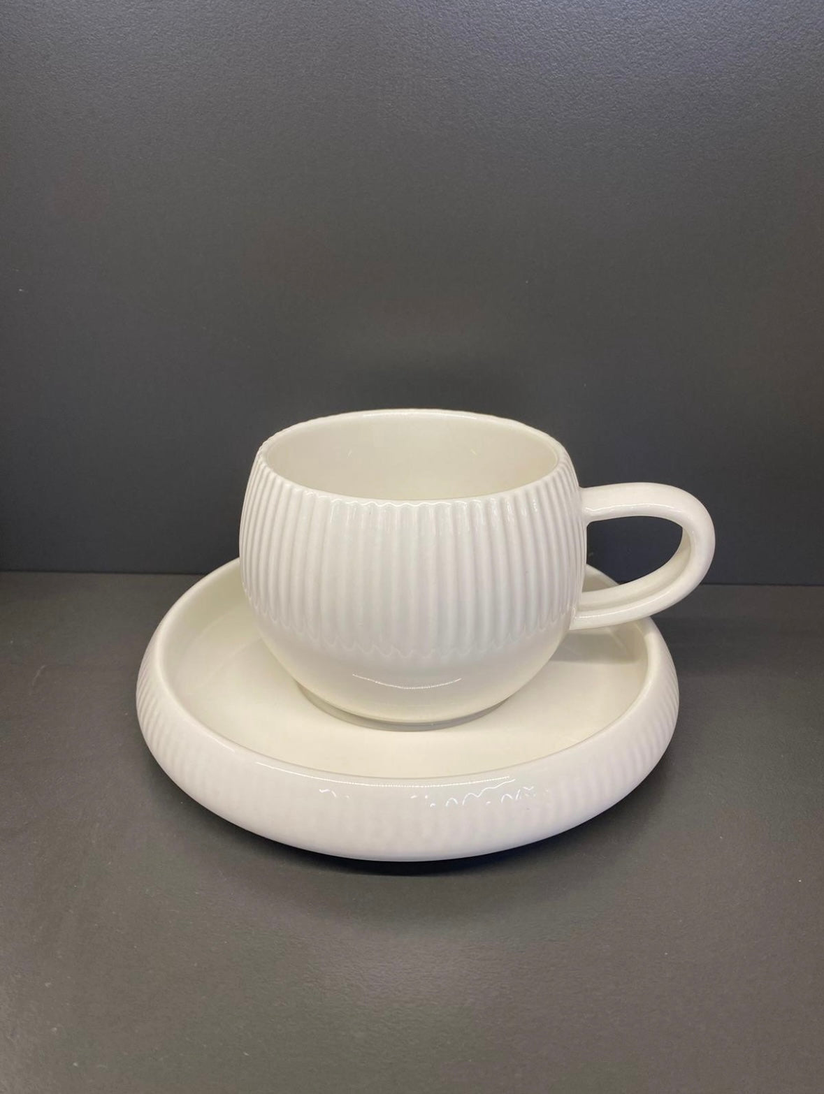 Chubby lines - Koffieset - 12 delig - 200ml