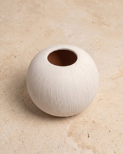 Terrakotta Vase – Rund – 18 cm