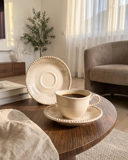 Pearly Espressotassen | 6 Personen | 75 ml