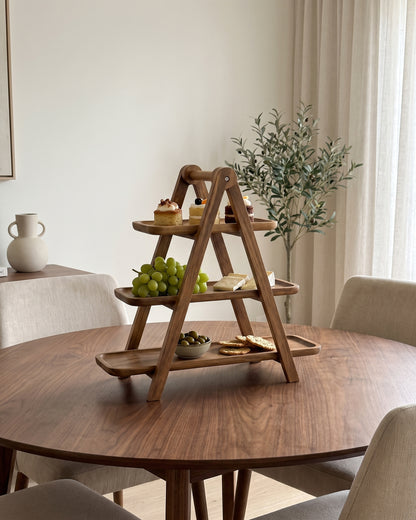 Elore Akazien-Etagere – 3-stöckig