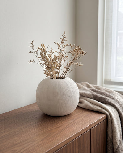 Terrakotta Vase – Rund – 18 cm