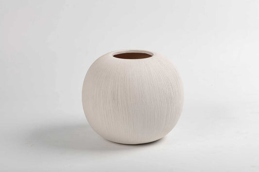 Terrakotta Vase – Rund – 18 cm