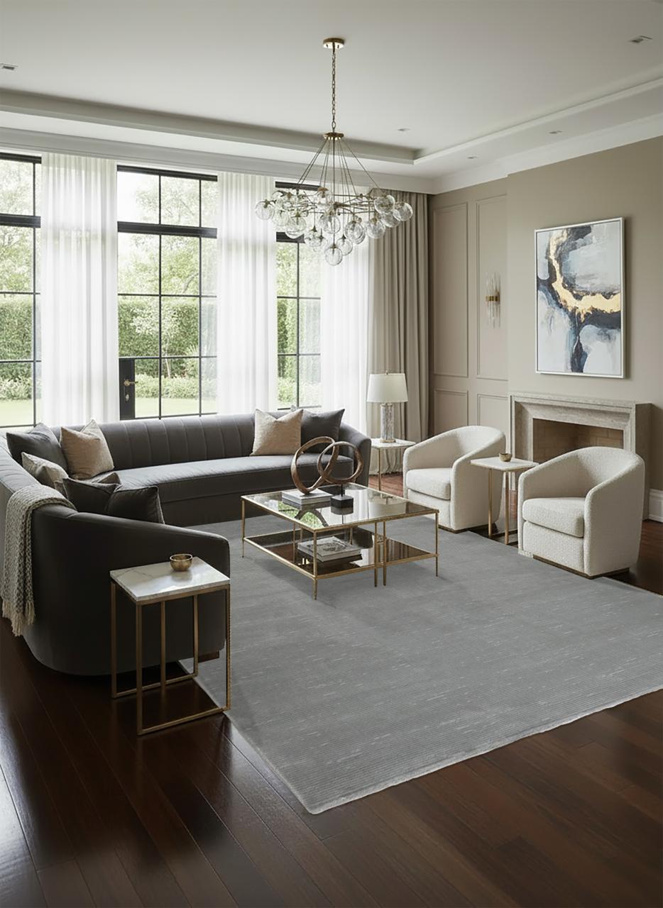 Kesar Grey Vloerkleed