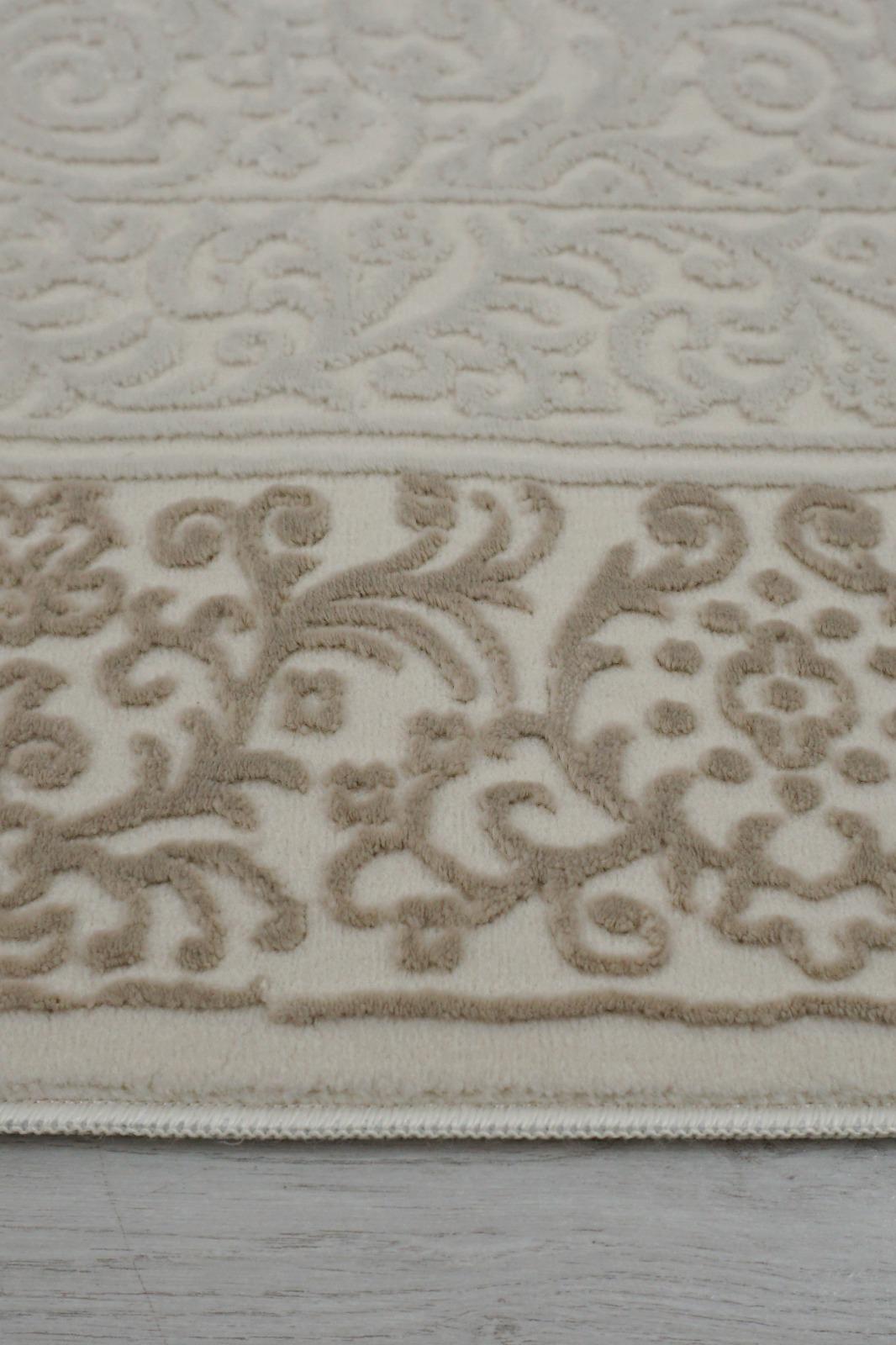 Zafiran Light Taupe Beige Vloerkleed