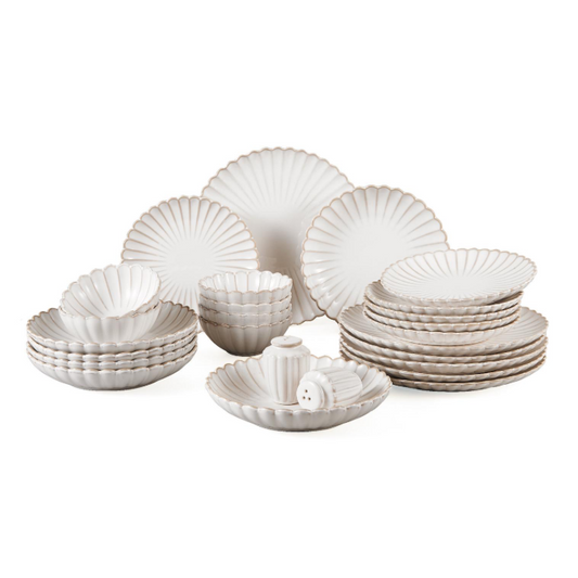 Bloomy Lotus Geschirrset 26-teilig für 6 Personen