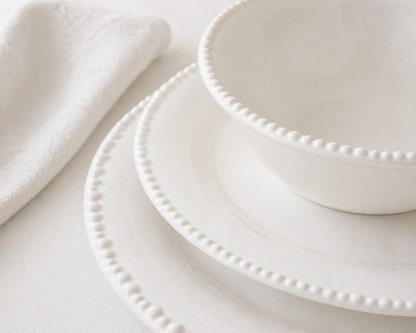 Pearls serviesset 24-delig voor 6 personen – Wit