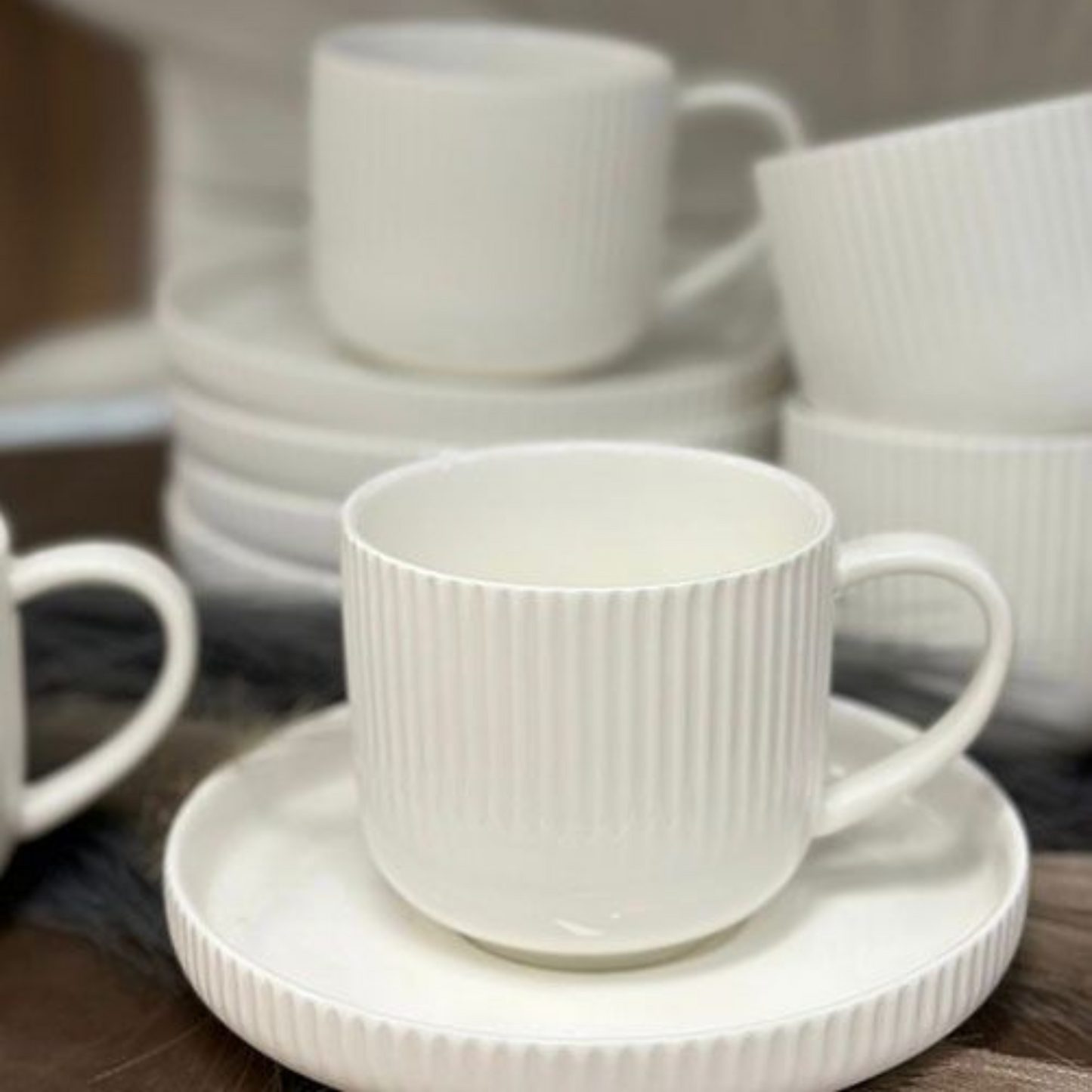 Lines - Koffieset - 12 delig - 200ml