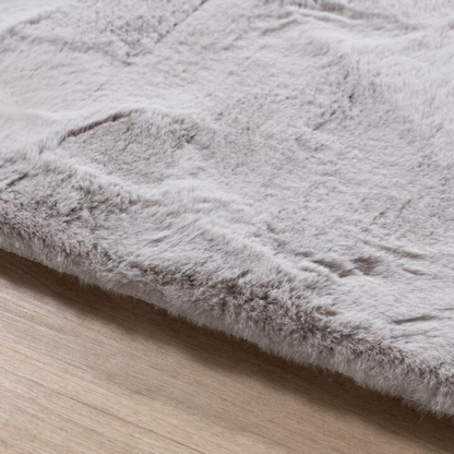 Fluffy vloerkleed Grijs